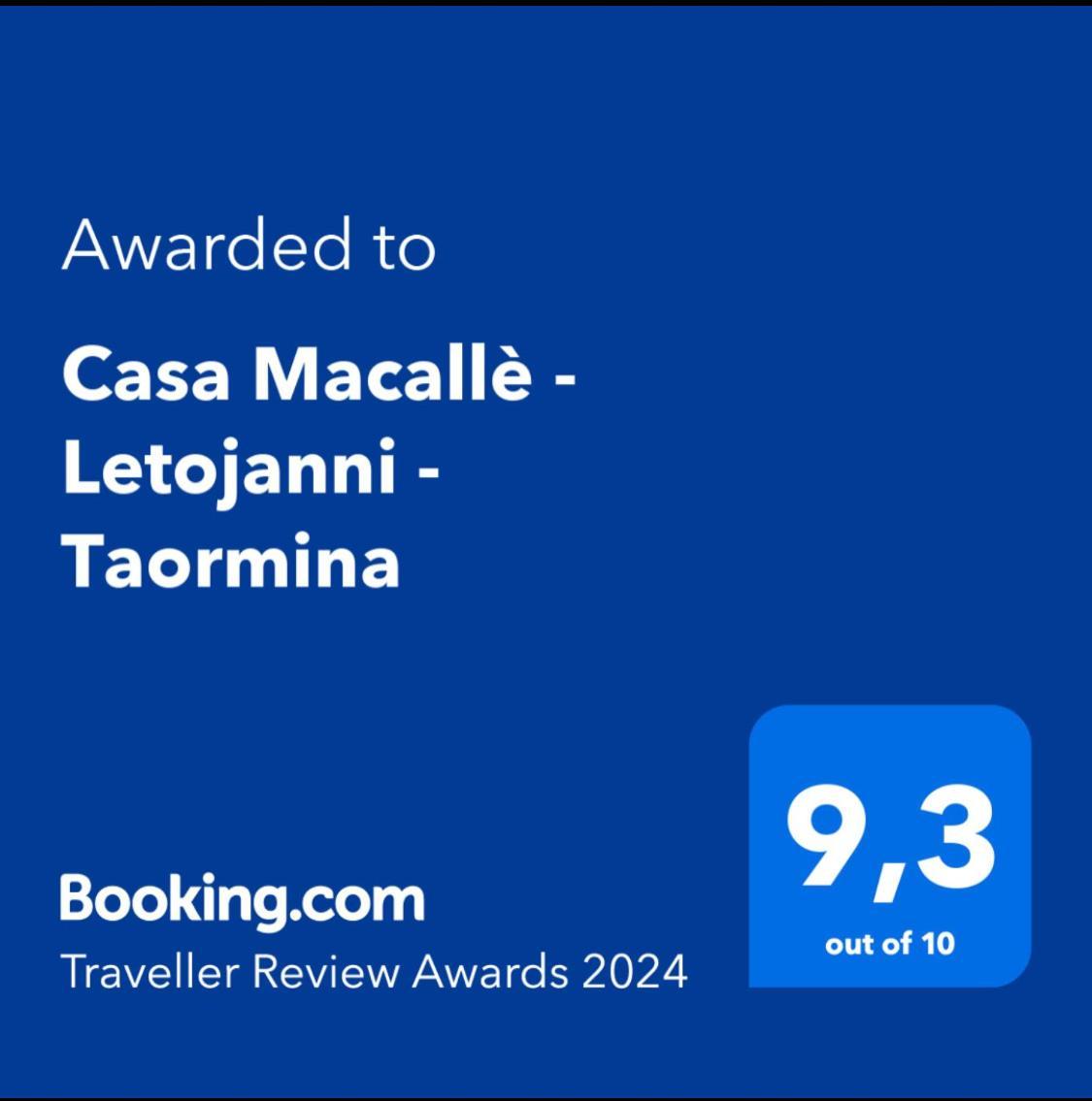 Casa Macalle - Letojanni - Taormina エクステリア 写真